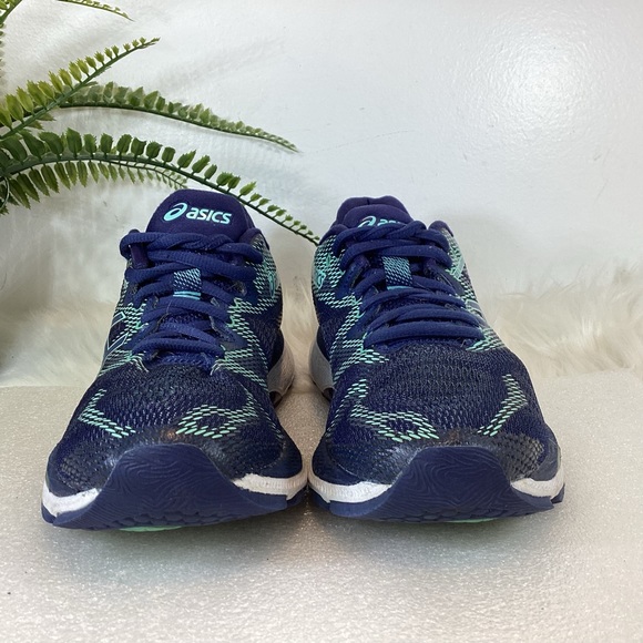ASICS GEL NIMBUS GUIDANCE LINE 20 RUNNING SHOES NAVY TEAL SZ 6.5 - Picture 5 of 7